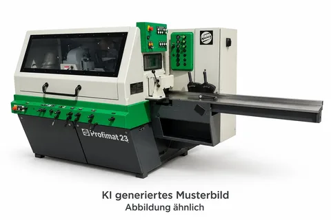 Vierseitenhobelmaschine Profimat 23E mit Faseaggregat