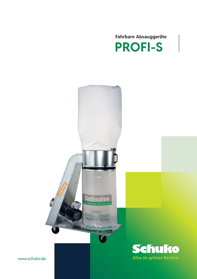 Erste Seite von Schuko Profi-S