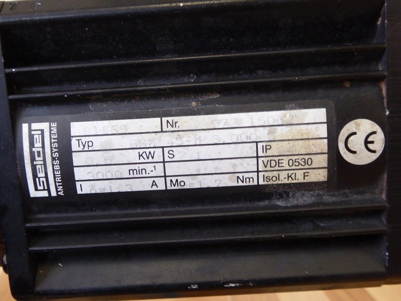 Motor / CNC Antrieb WEINIG