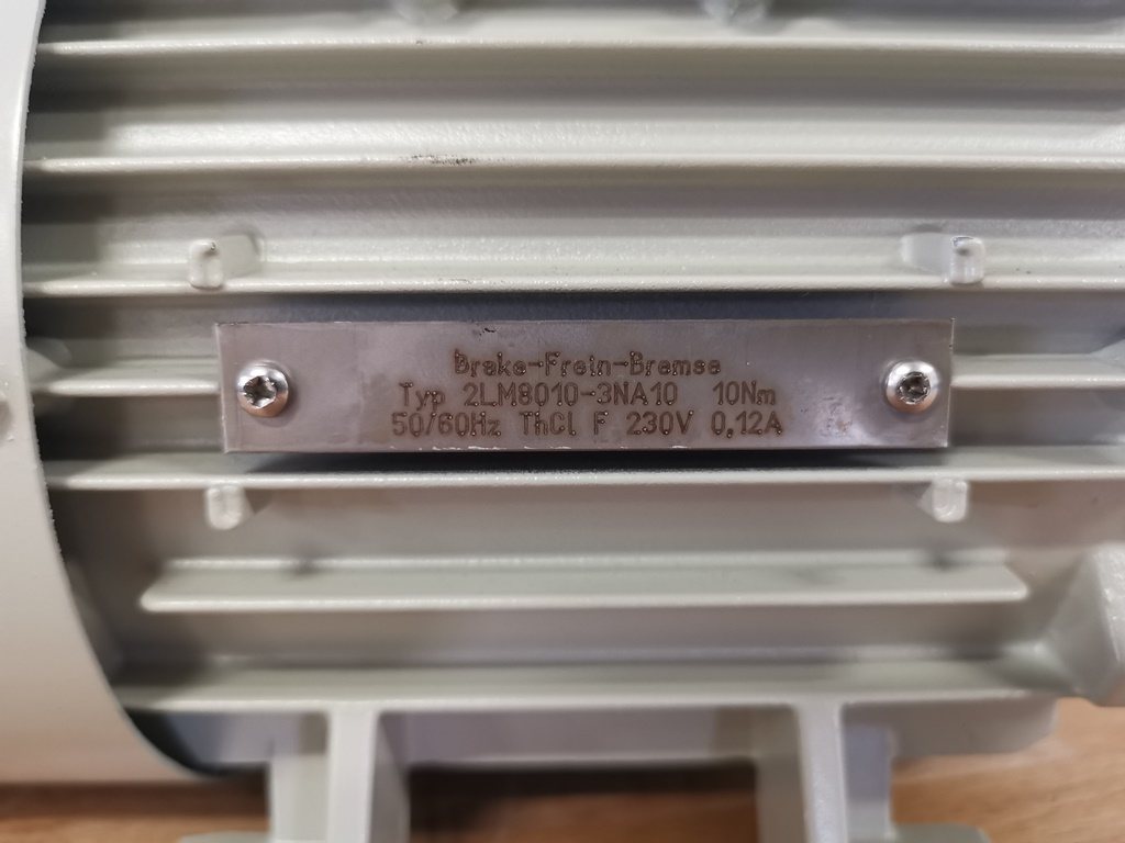 Bremsmotor WEINIG / SIEMENS 1LA7080-4AA90-ZN62