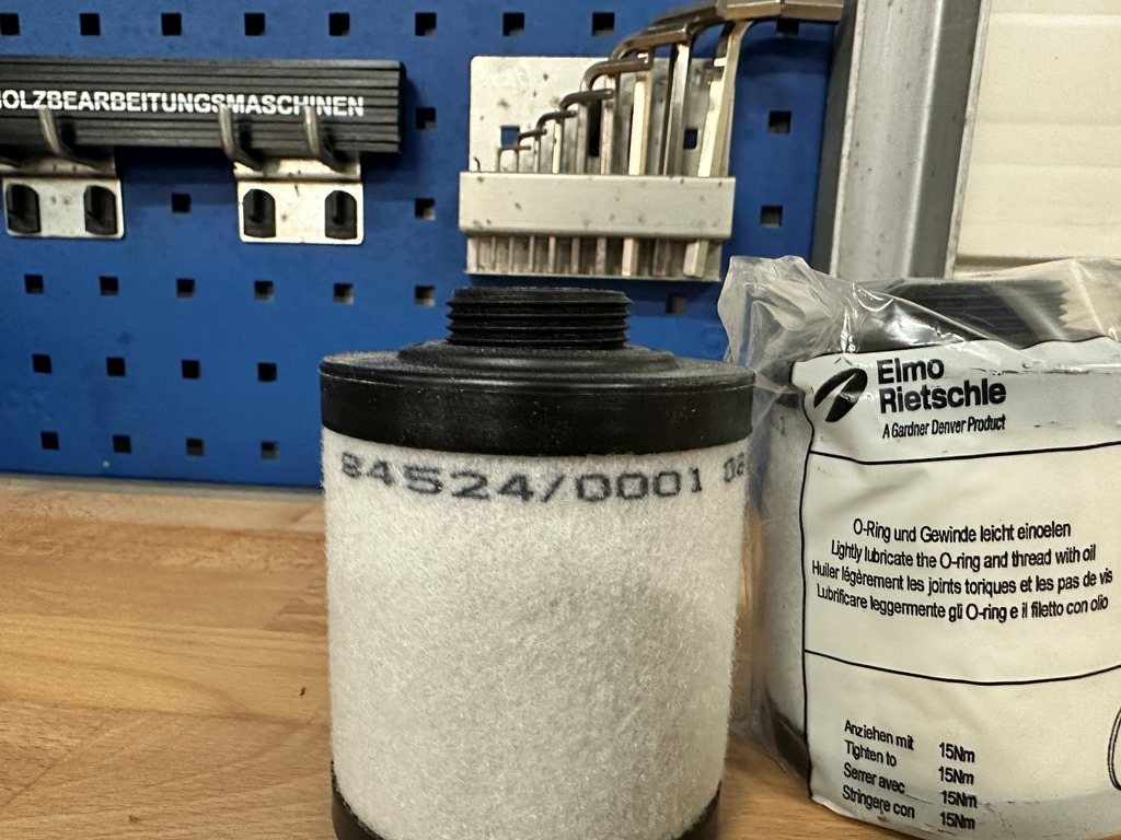 2 Stück Luftfilter Elmo Rietschle 84524/0001