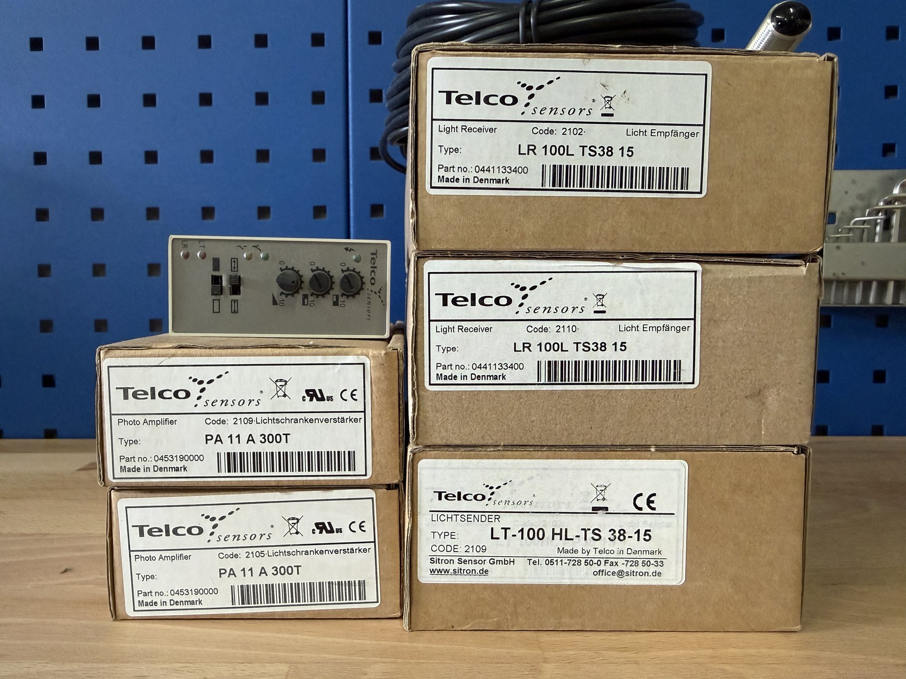 Posten Lichtschranken TELCO Sensors for Sitron