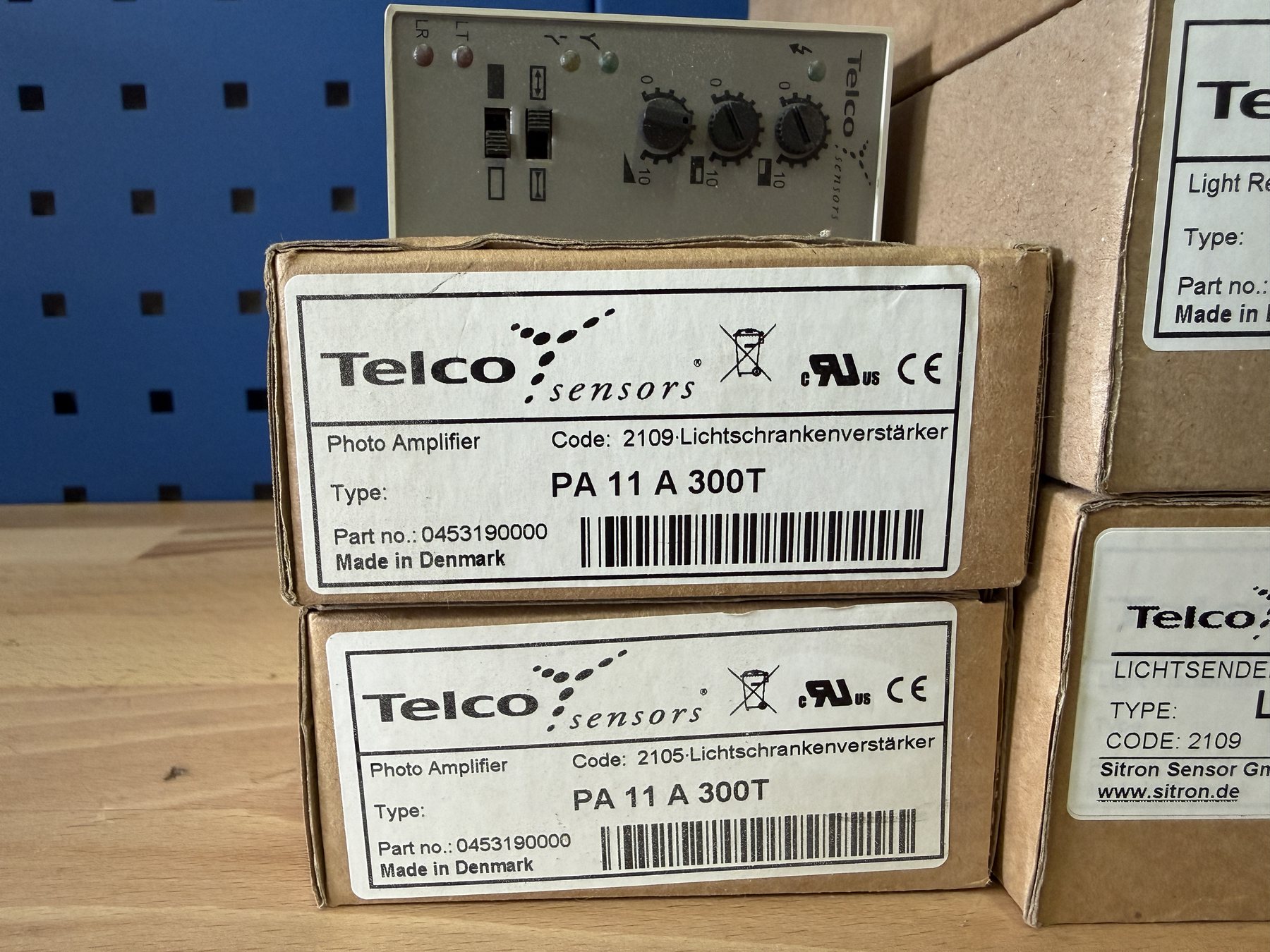 Posten Lichtschranken TELCO Sensors for Sitron