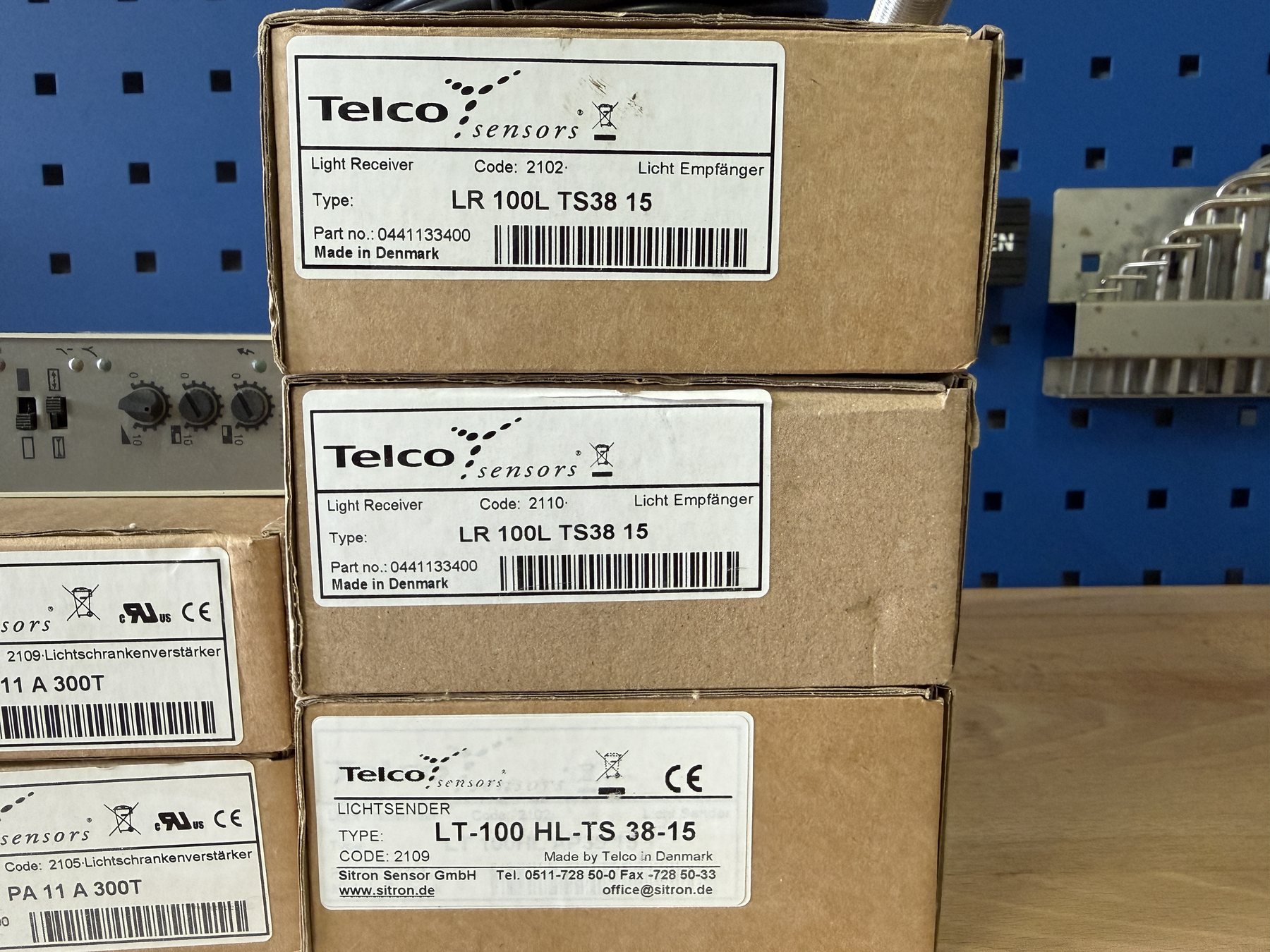 Posten Lichtschranken TELCO Sensors for Sitron