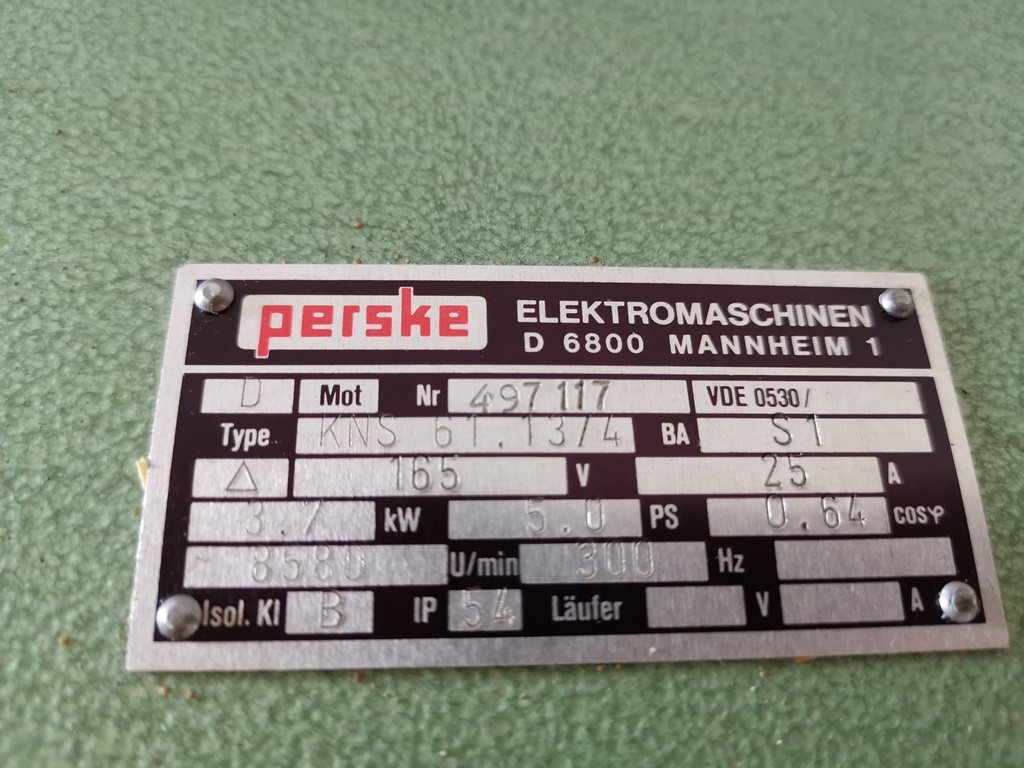 Vierseitenhobelmaschine Weinig Typ Powermat 500