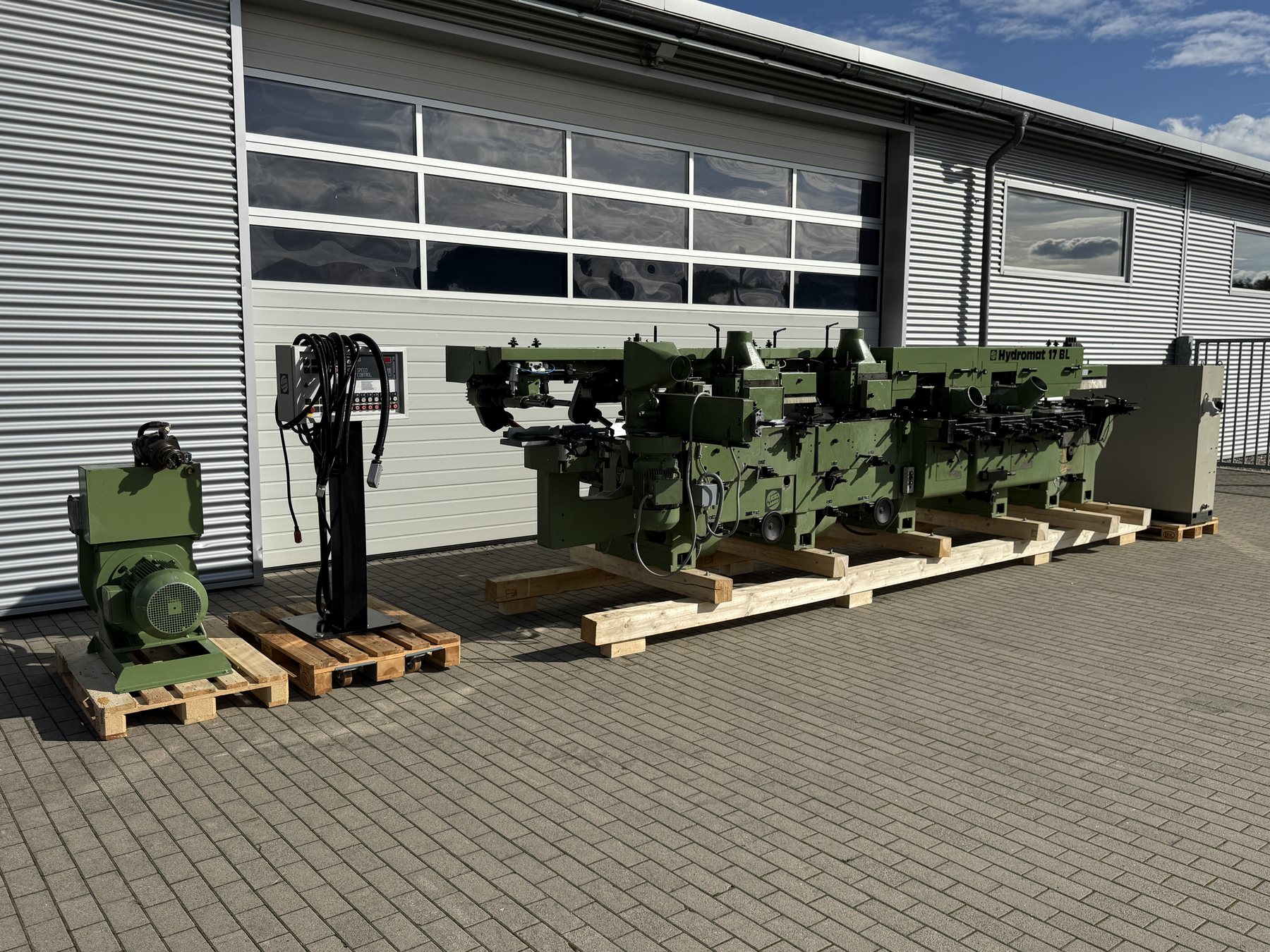 Hochleistungshobelmaschine Weinig Typ Hydromat 17B