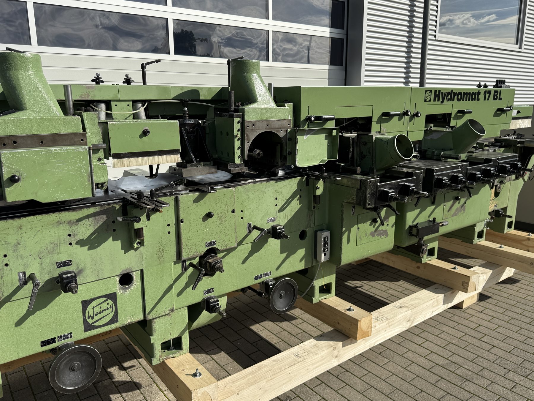 Hochleistungshobelmaschine Weinig Typ Hydromat 17B
