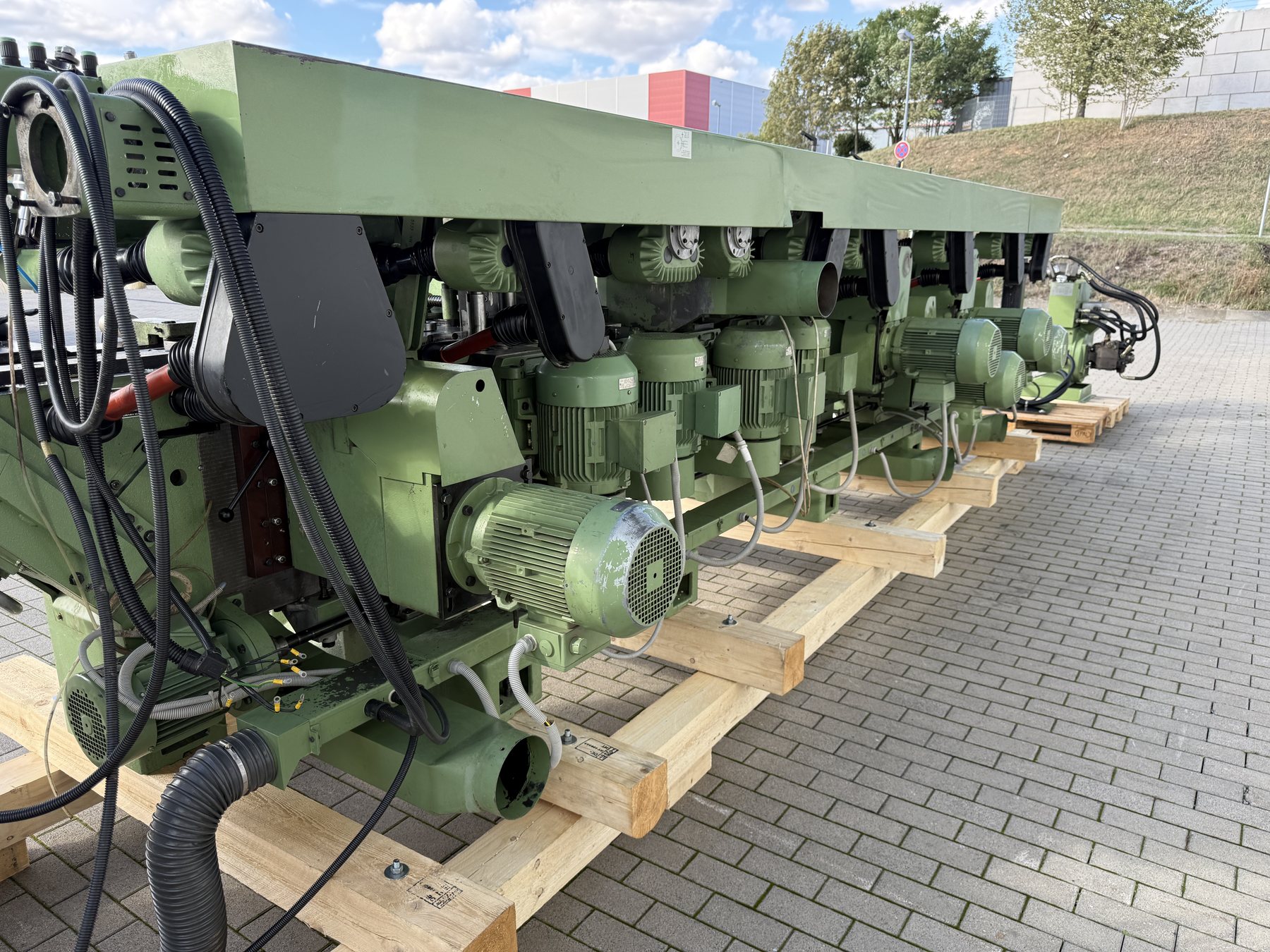 Hochleistungshobelmaschine Weinig Typ Hydromat 17B