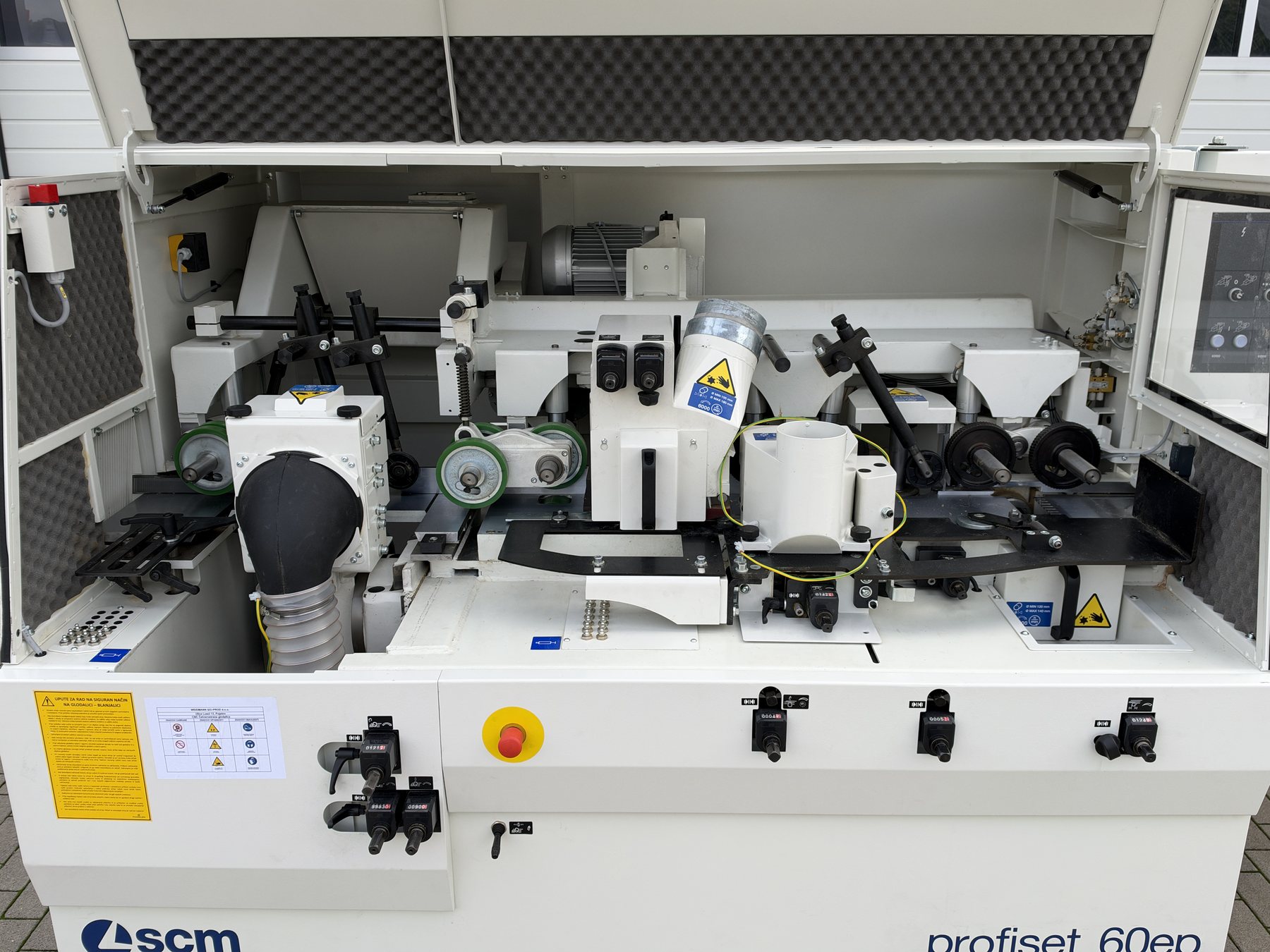 Vierseitenhobelmaschine SCM Typ Profiset 60 EP