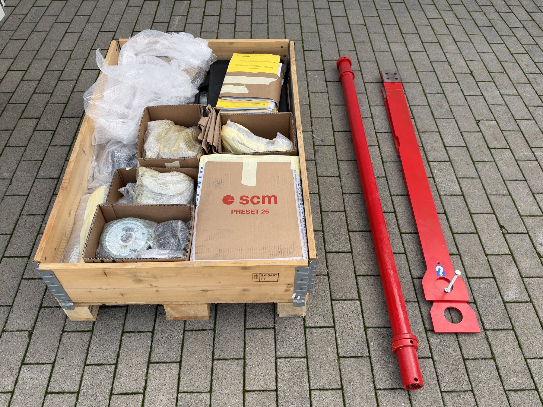 Vierseitenhobelmaschine SCM Typ Profiset 60 EP