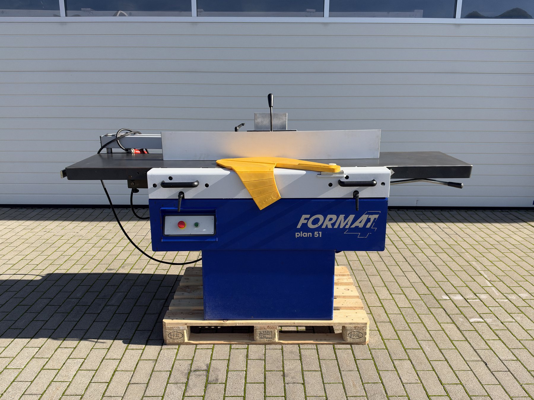 Abrichthobelmaschine Format 4 Typ plan 51
