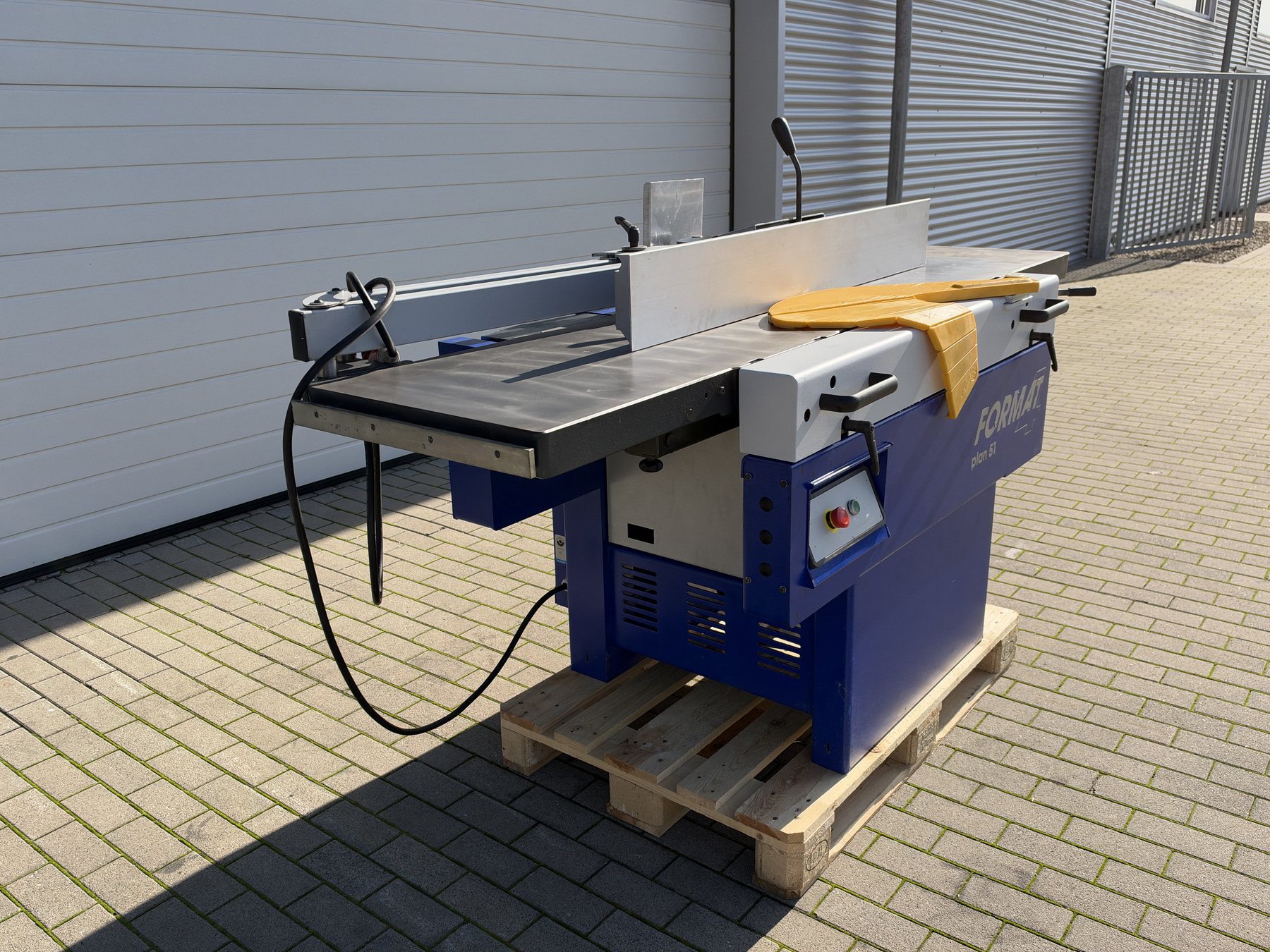 Abrichthobelmaschine Format 4 Typ plan 51