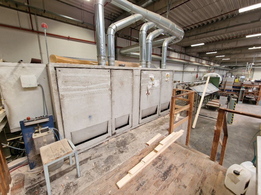 Vierseitenhobelmaschine Weinig Typ Hydromat 2000 mit Mechanisierung