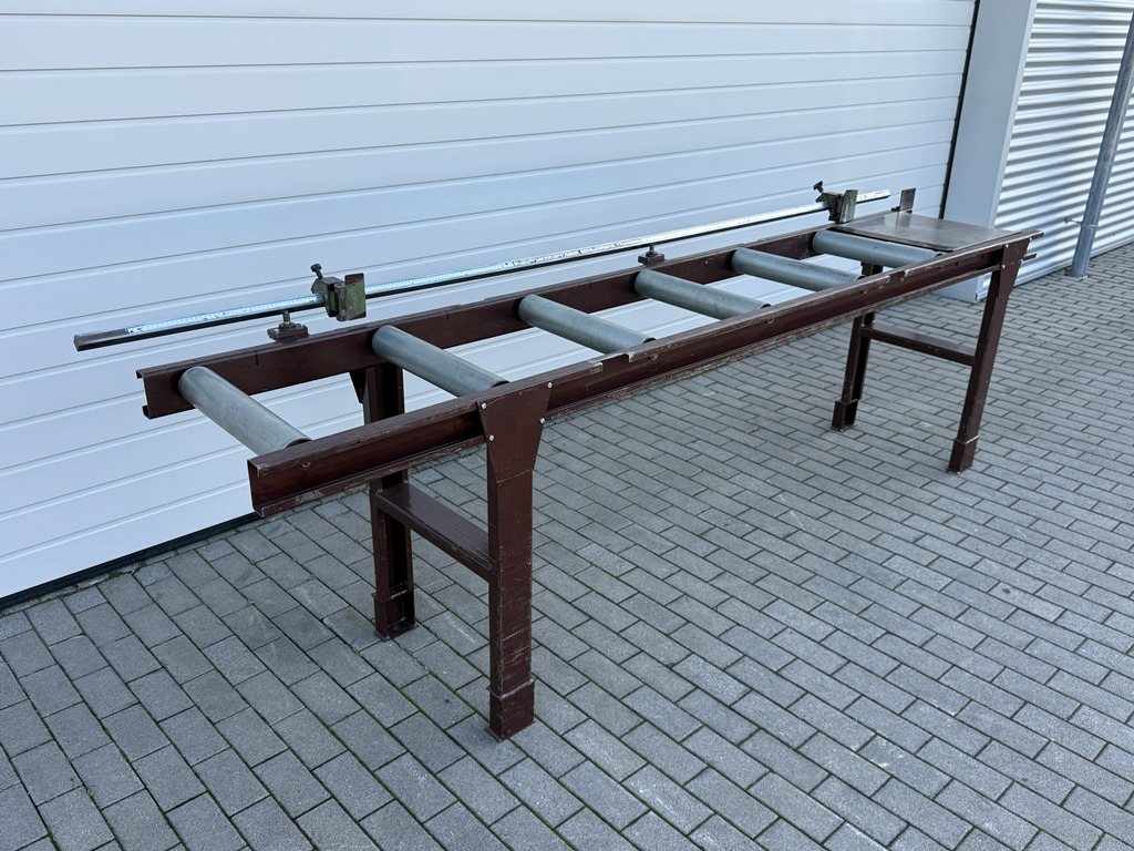Rollengang mit Längenanschlag