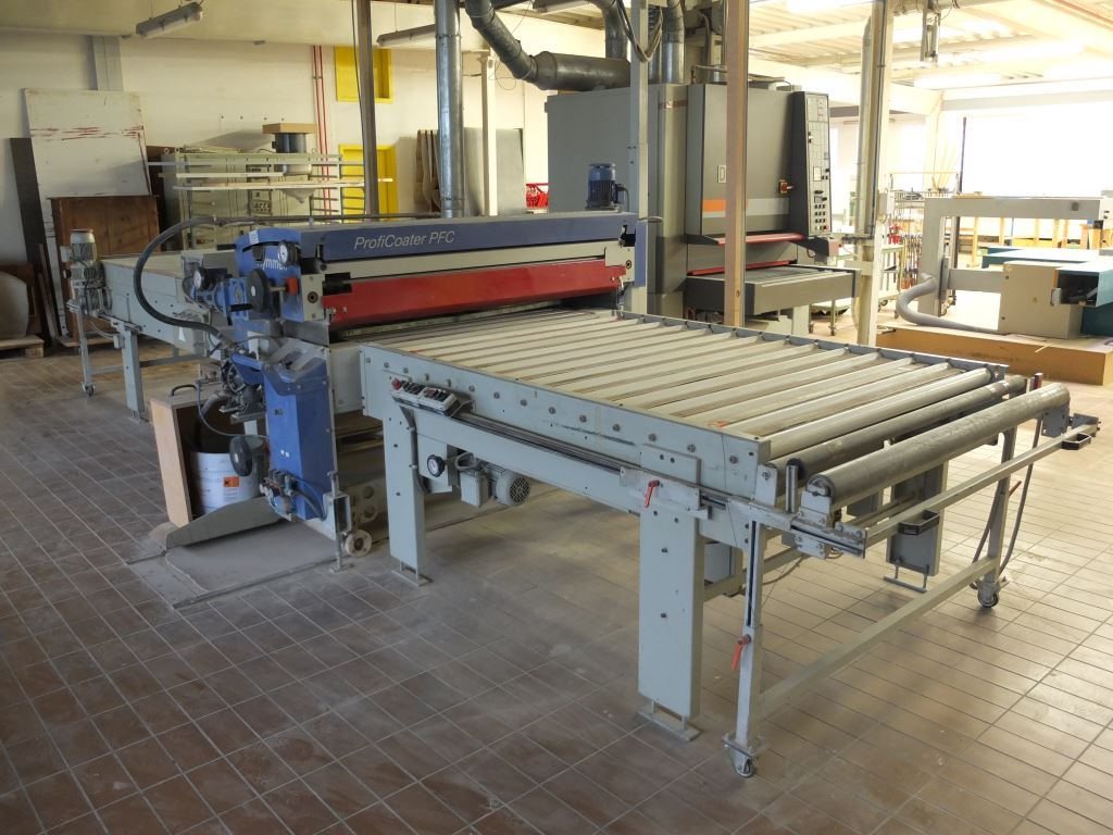 Walzenlackauftragsmaschine Hymmen Typ CombiCoater ELX-S 1400