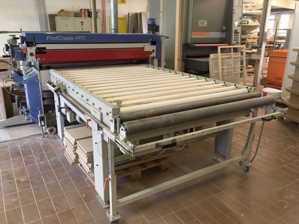 Walzenlackauftragsmaschine Hymmen Typ CombiCoater ELX-S 1400