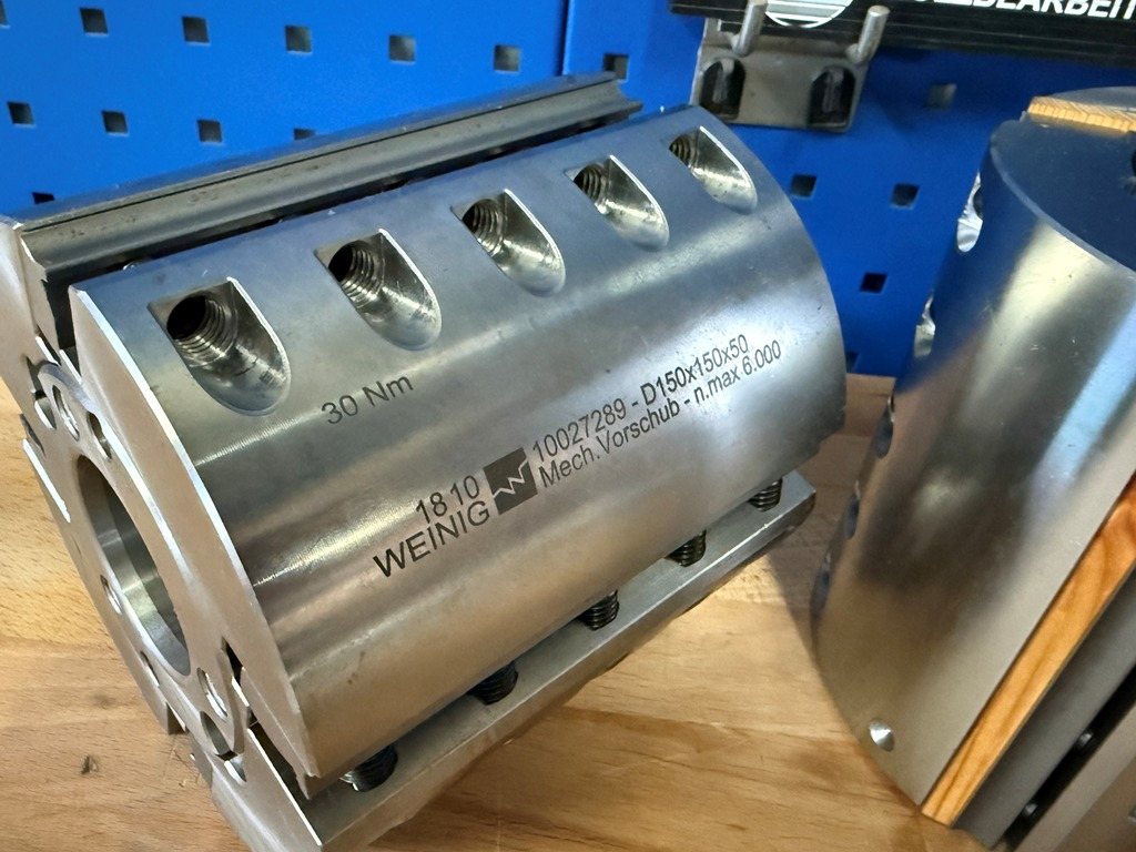 Set neuwertige Hydrohobelköpfe Weinig