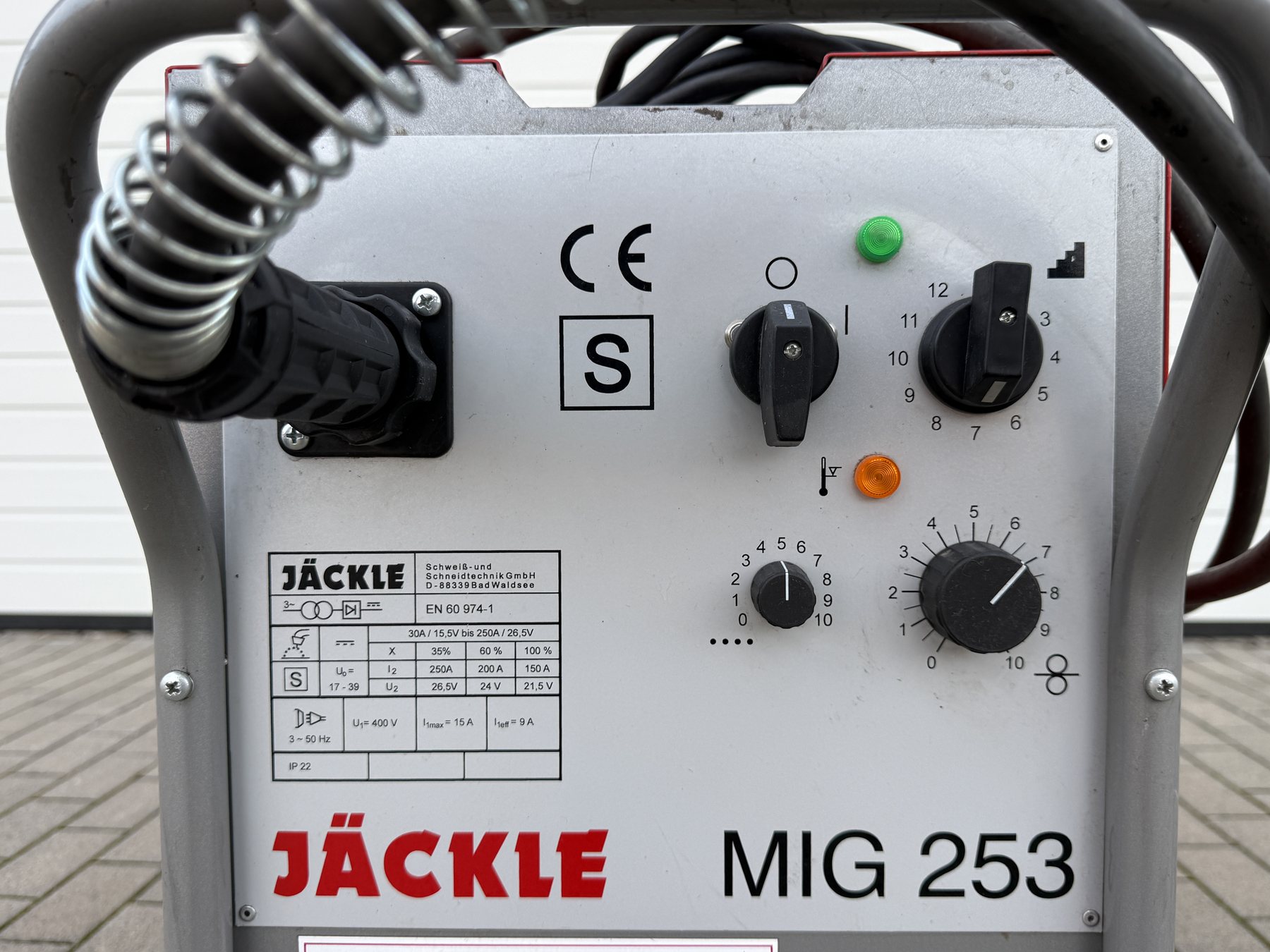 Schweißgerät Jäckle Typ MIG 253