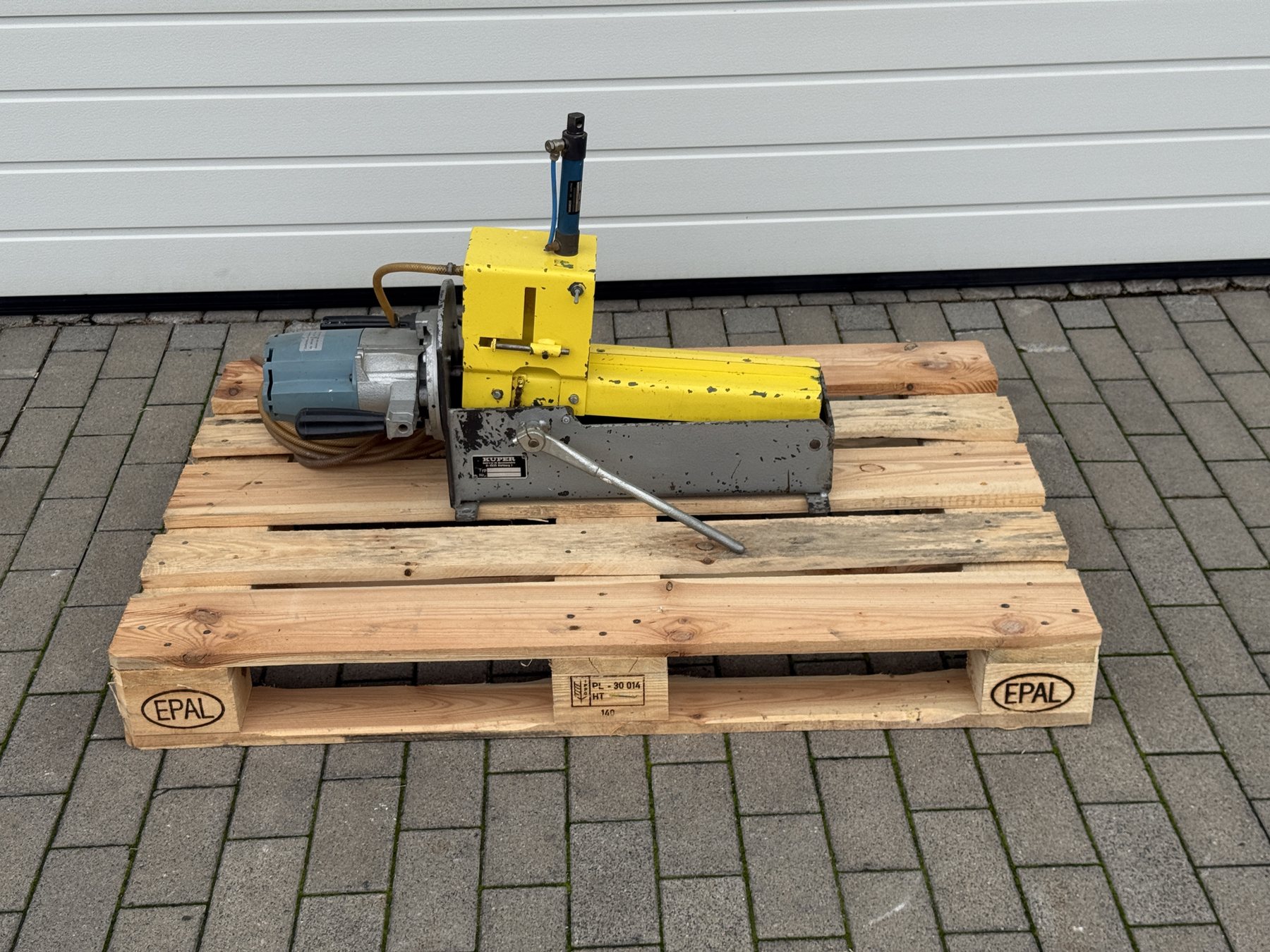 Rolladeneinführungsfräsgerät KUPER Typ RFG