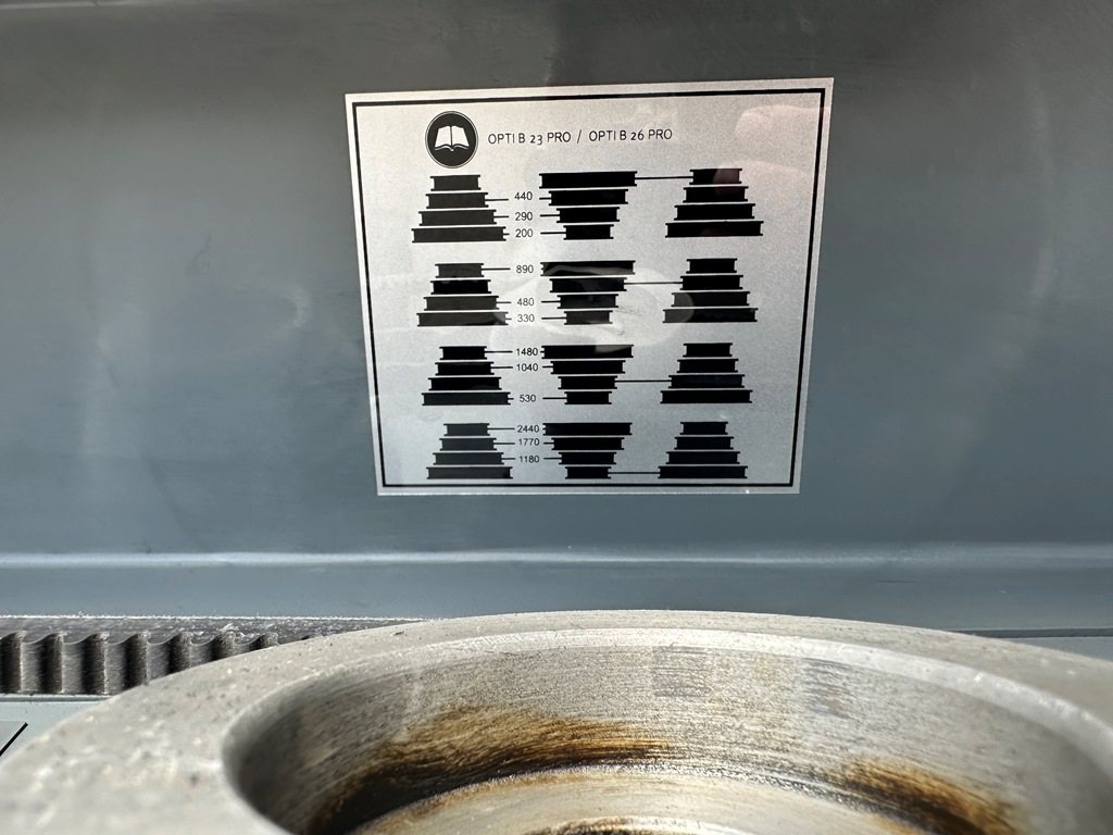 Tischbohrmaschine Optimum Typ B 23 Pro