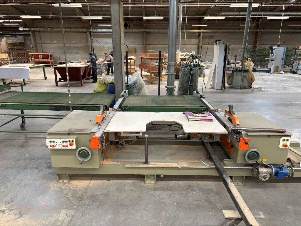 Doppelablängsäge Rema DMGB-35 inkl. Mechanisierung