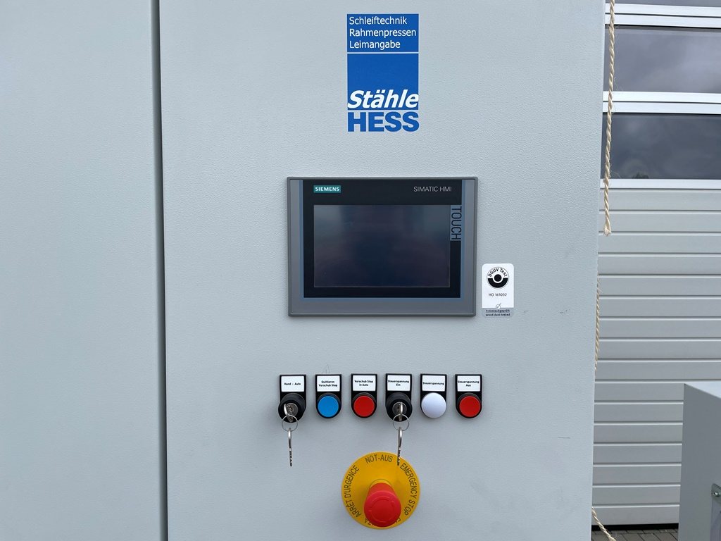 Feinstschleifmaschine Stähle Hess Saturn Roto Finish