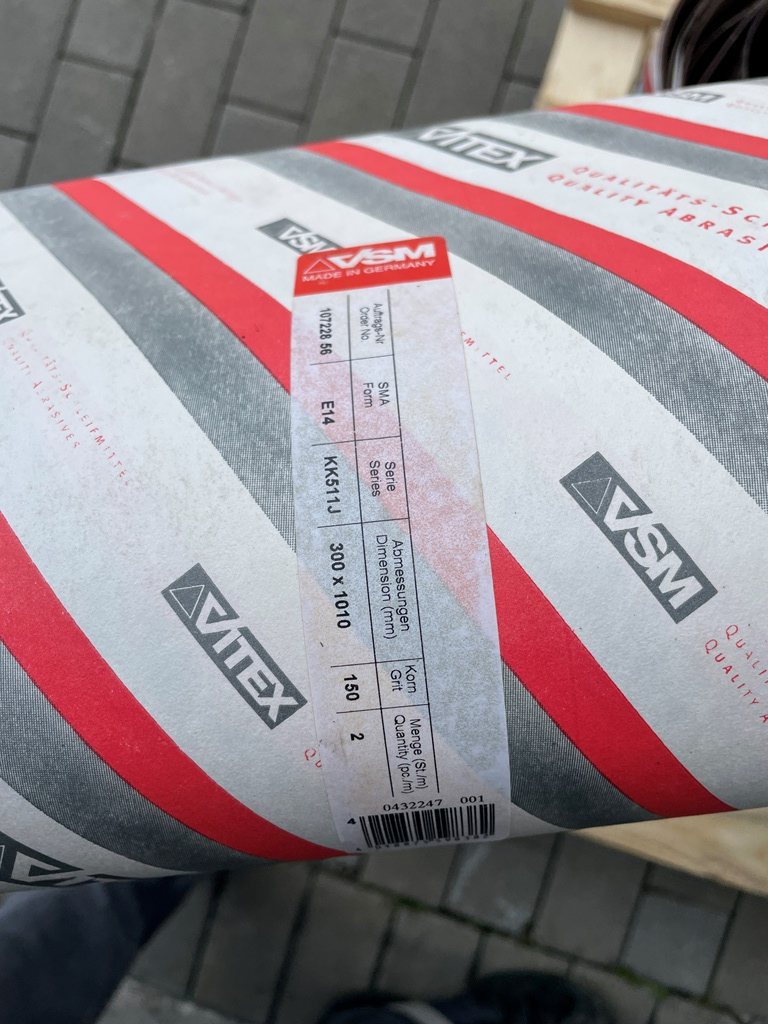 Trommelschleifmaschine KED Typ II HDZ