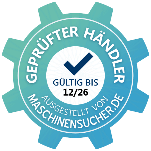 Maschinensucher Vertrauenssiegel