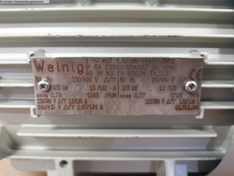 Bremsmotor WEINIG / SIEMENS 1LA7080-4AA90-ZN62