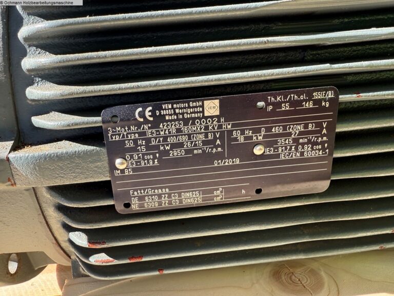 Elektromotor VEM Typ IE3-W41R 160MX2 KV HW