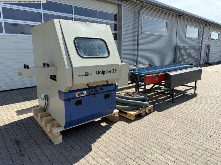 Weinig Unimat + Uniplan shelf line