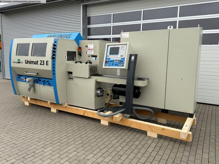 Weinig Unimat + Uniplan shelf line