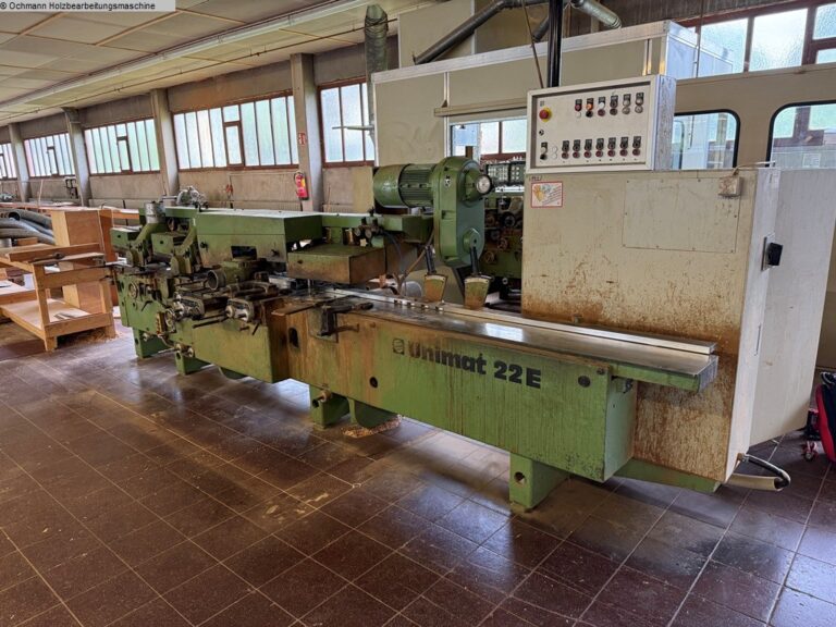 Vierseitenhobelmaschine Weinig Unimat 22 E