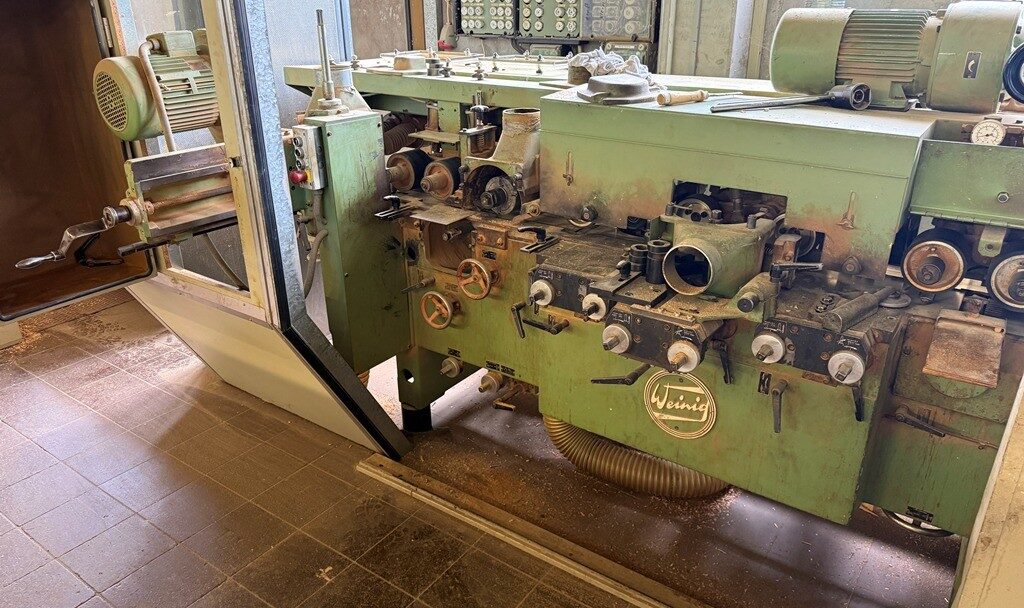 Vierseitenhobelmaschine Weinig Unimat 17A