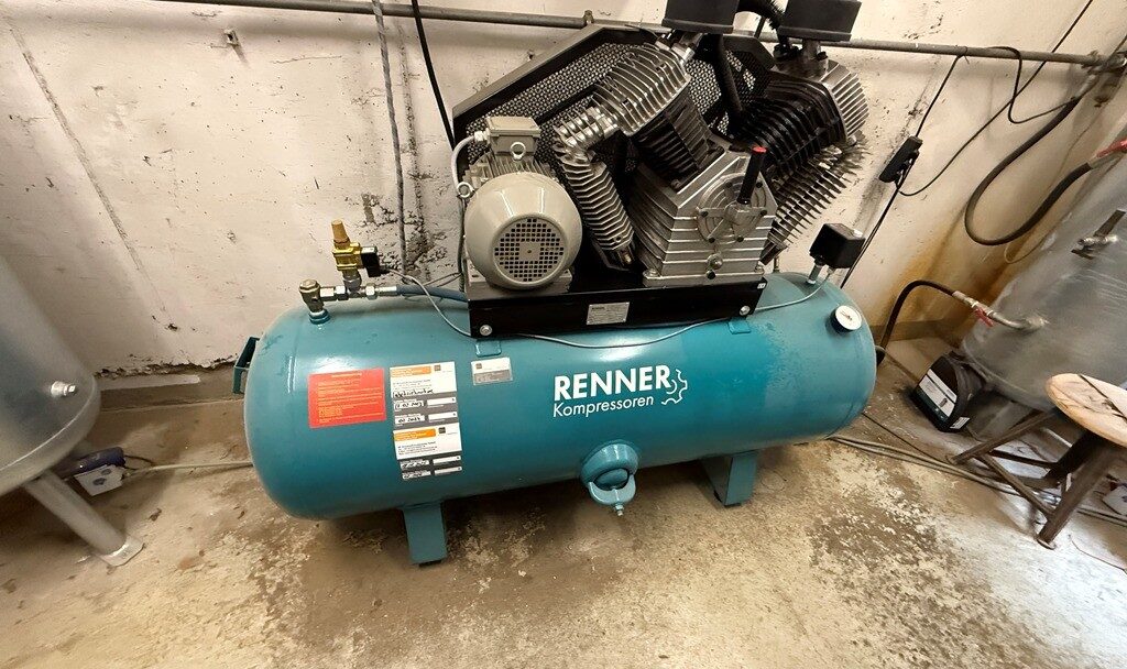 Kolbenkompressor Anlage Renner RIK 500/1500