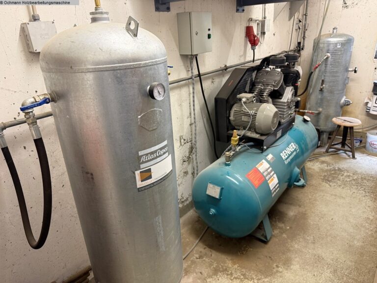 Kolbenkompressor Anlage Renner RIK 500/1500