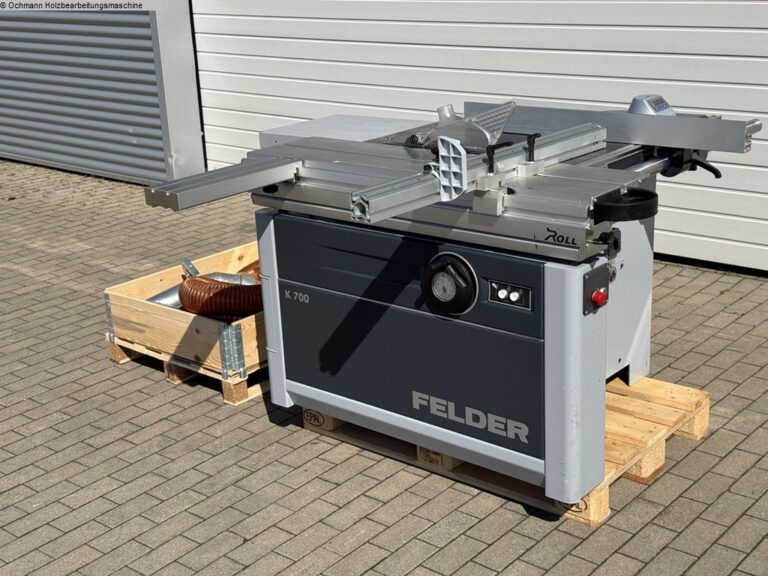 Bankraum- und Formatkreissäge Felder K 700